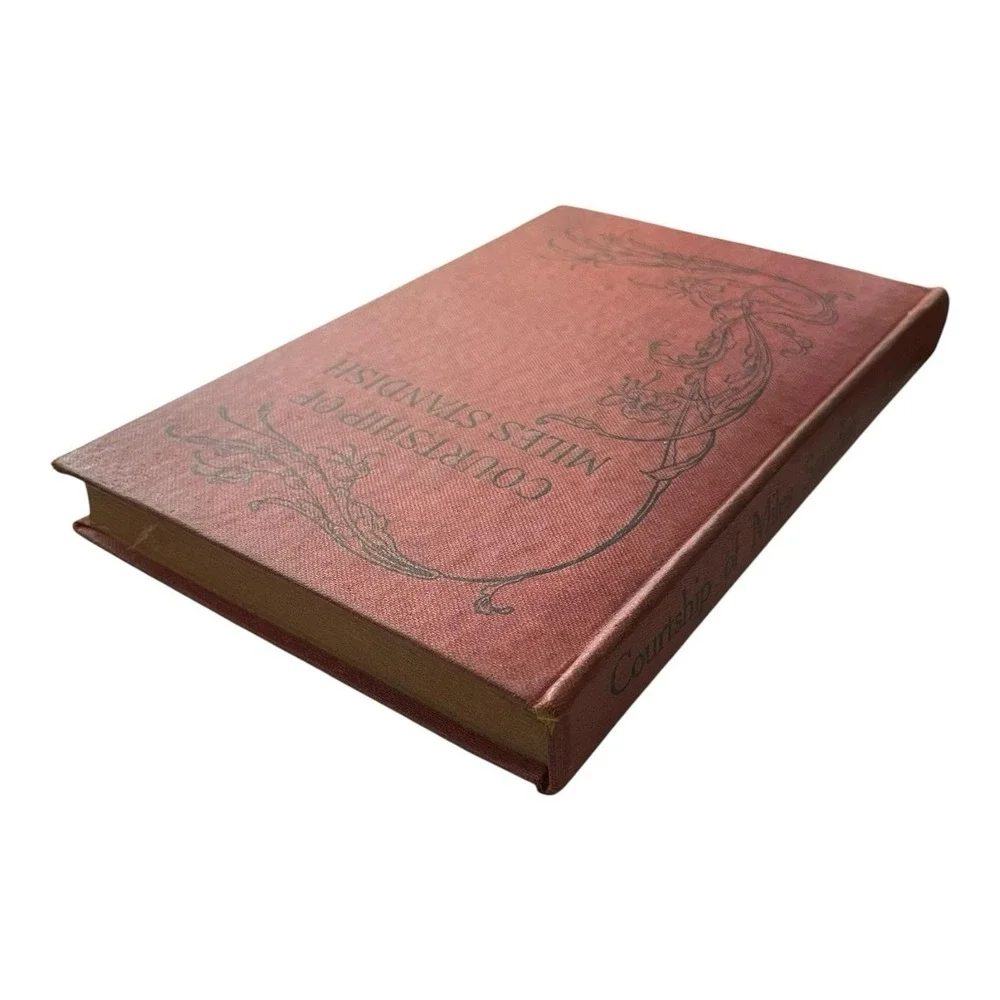 Courtship of Miles Standish - Henry W Longfellow W.B. Conkey Antique Hardcover